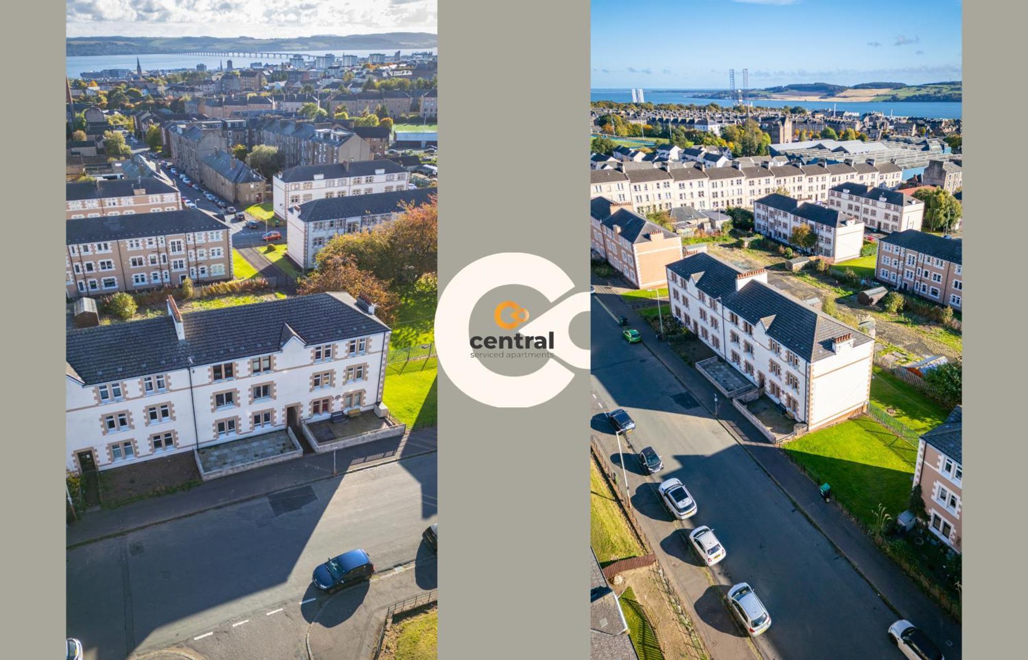 Central Serviced Apartments - 2 Bedroom - Free Street Parking - Fast Wifi - Smart Tvs In All Rooms - Ground Level - Family Neighbourhood - 3 X Double Beds - Heating 24-7 - Trade Stays - Weekly & Monthly Offers Νταντί Εξωτερικό φωτογραφία